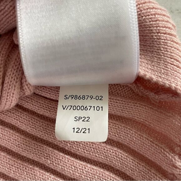 Athleta Pink Collar 1/4 Button Down Sweater size XL - Picture 4 of 8